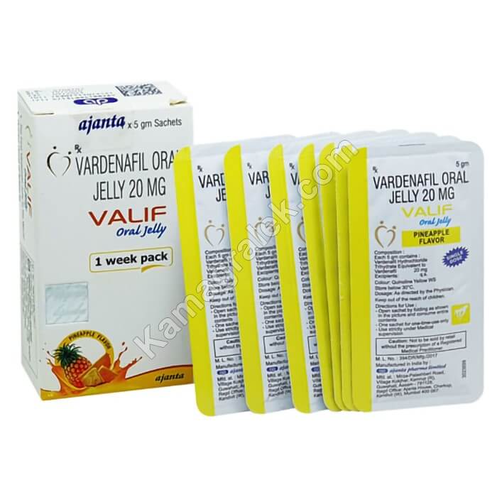 Valif Oral Jelly (Wardenafil)